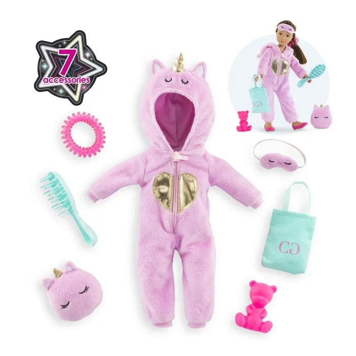 Accessoires poupée - COROLLE - Dressing Combinaison Licorne - 7 accessoires - 28 cm - Fille-3