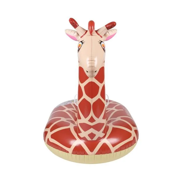 Bouée Gonflable XXL Chevauchable - Giraffe - 140x140x105cm - Piscine & Plage-1