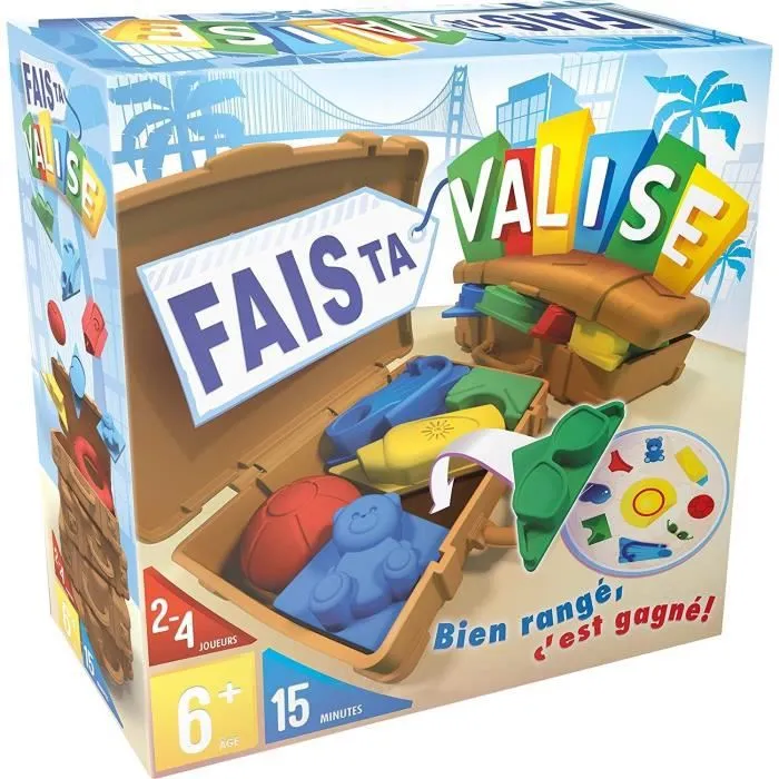 Zygomatic | Fais ta valise | Jeu de société | À partir de 6 ans | 2 à 4 joueurs | 15 minutes-0