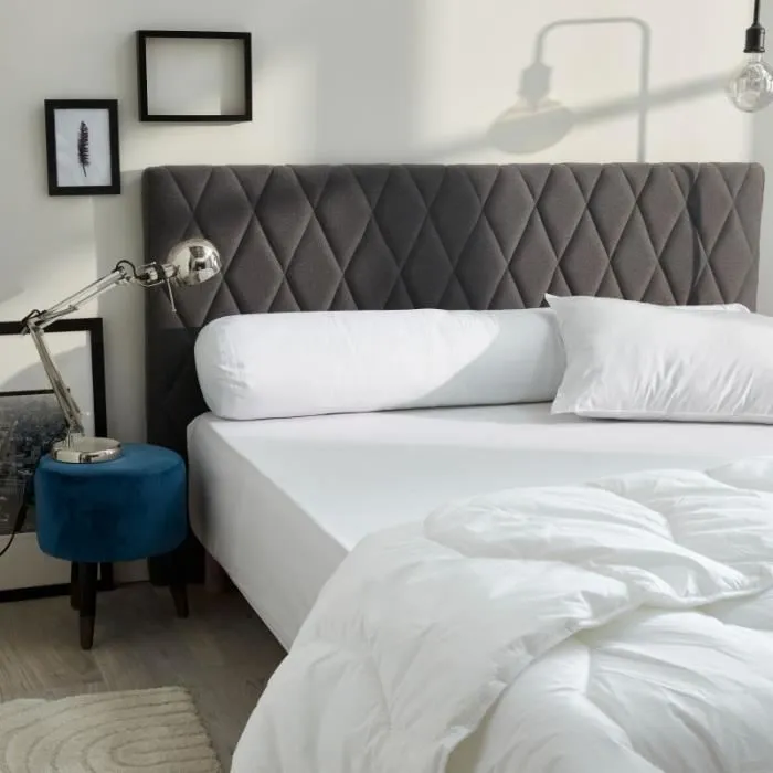 Polochon lit 160 x 200 cm Blanrêve Gamme Polycoton "Confort" traité Anti Acarien Soft & care-1