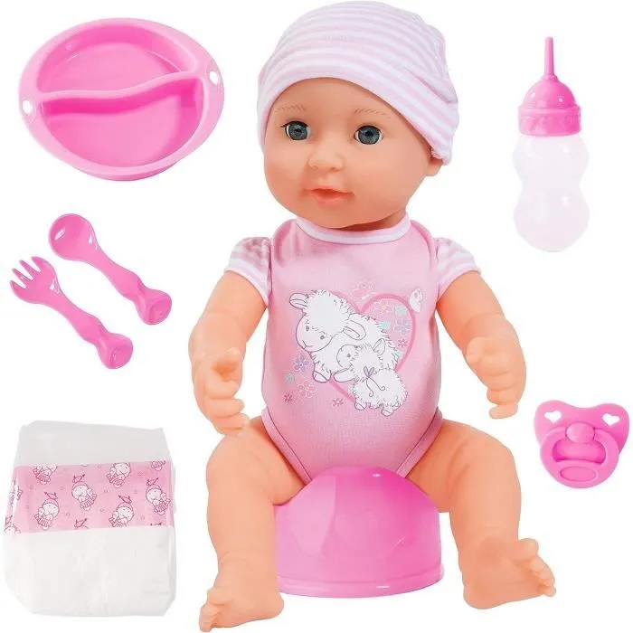 Poupée Piccolina Newborn Baby 40cm-0