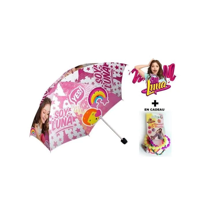 Soy Luna Parapluie Repliable + Cadeau-0