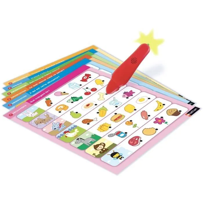 Jeu éducatif électronique - NATHAN - Electro Animaux - Découverte des animaux - Pour enfants de 3 ans et plus-1