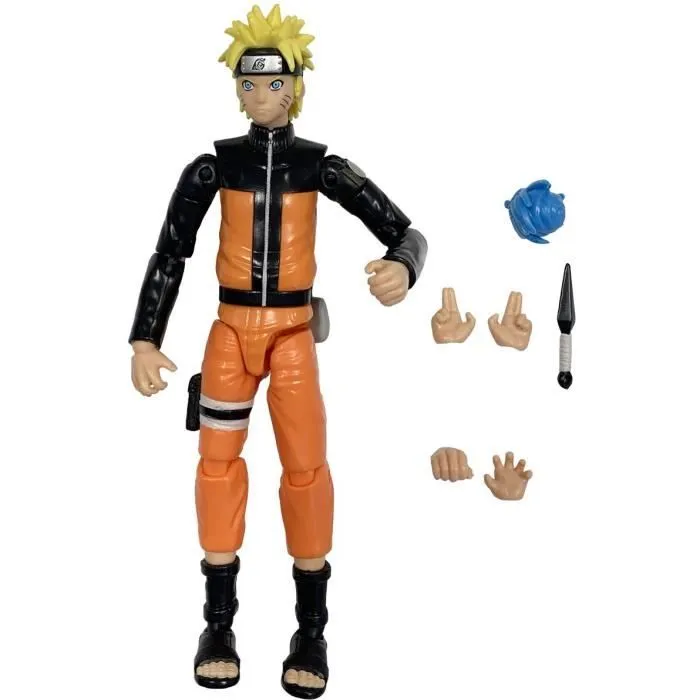 Figurine Anime Heroes Naruto Uzumaki 17 cm - BANDAI - Collectionnez toutes les figurines Anime Heroes de Bandai-3