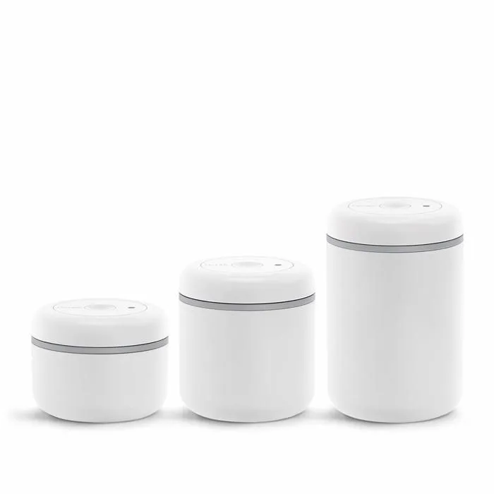 Fellow - FEL1168MW07 - Atmos Bac sous vide pour cafe et nourriture 0,7 l Blanc mat, transparent, moyen (0,7 l)-1