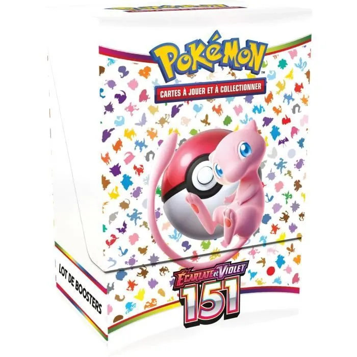 Cartes Pokémon EV3.5 - Coffret de 6 Boosters - Collectionnez les Pokémon emblématiques de Kanto-4