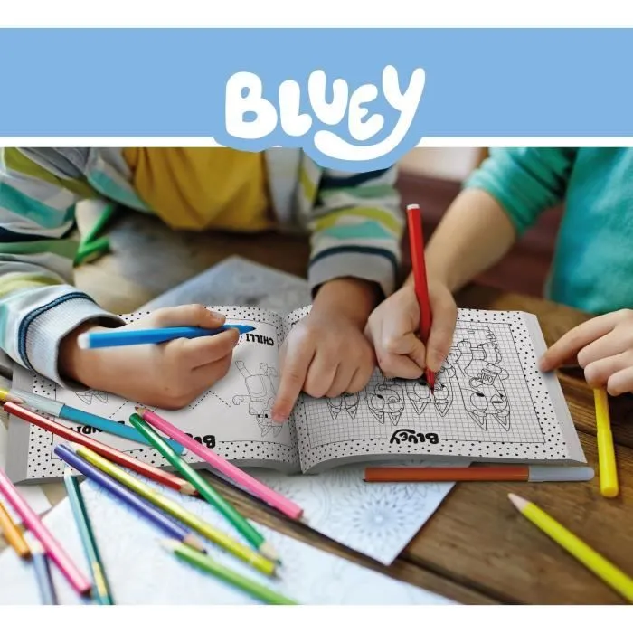 Ecole de dessin - Bluey drawing school - Kit complet pour apprendre à dessiner - LISCIANI-2