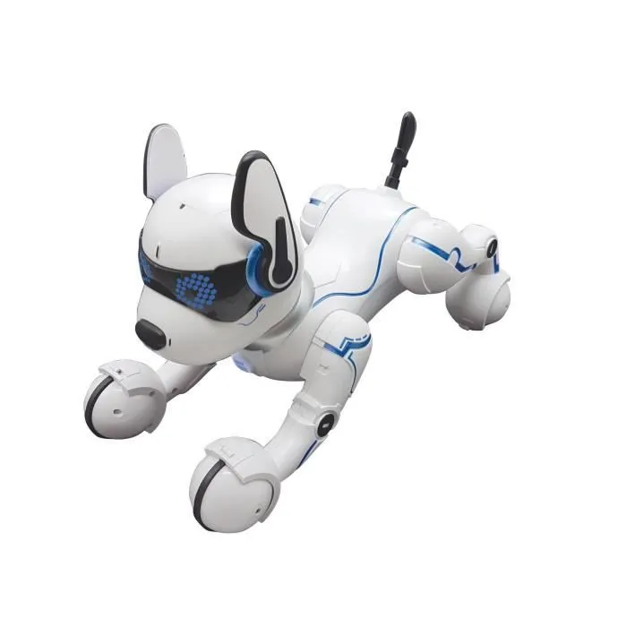 POWER PUPPY - Mon chien robot savant programmable et tactile avec télécommande - LEXIBOOK-1