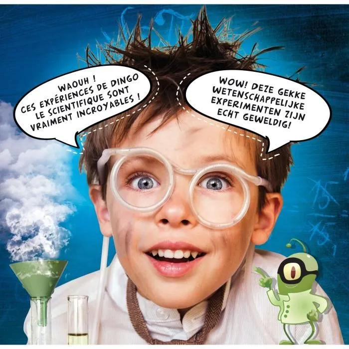 Crazy science - jeu scientifique - Dingo le scientifique - 7 kits expérimentaux - LISCIANI-2