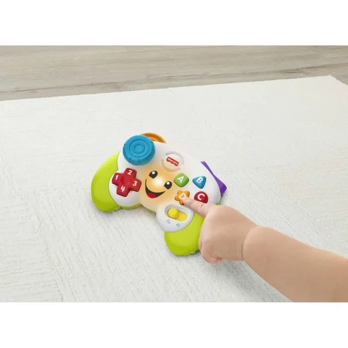 Fisher-Price-Manette de jeu et d’apprentissage Rires et Éveil HXB63-4