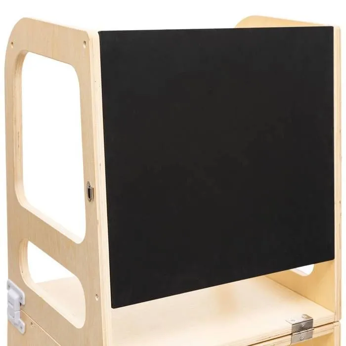 Tour d observation enfant Alba 3 en 1 bois H91cm - Atmosphera createur d'interieur-2