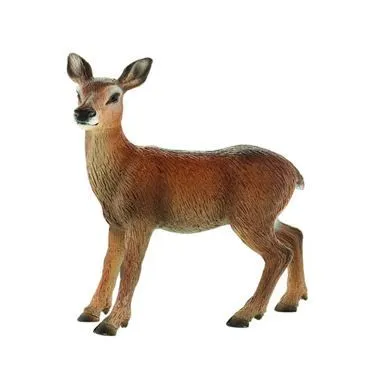 Figurine Pion Biche - BULLYLAND - 9.2 cm - Peinte à la main-0