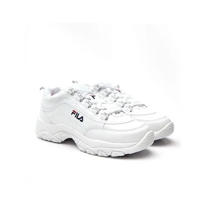 Basket Enfant FILA Strada Kids Blanc - Lacets - Synthétique - Fille-2