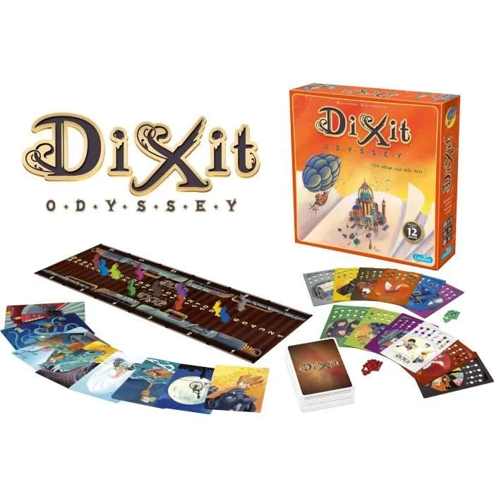 Libellud | Dixit Odyssey | Jeu de société | À partir de 8 ans | 3 à 6 joueurs | 30 minutes-2