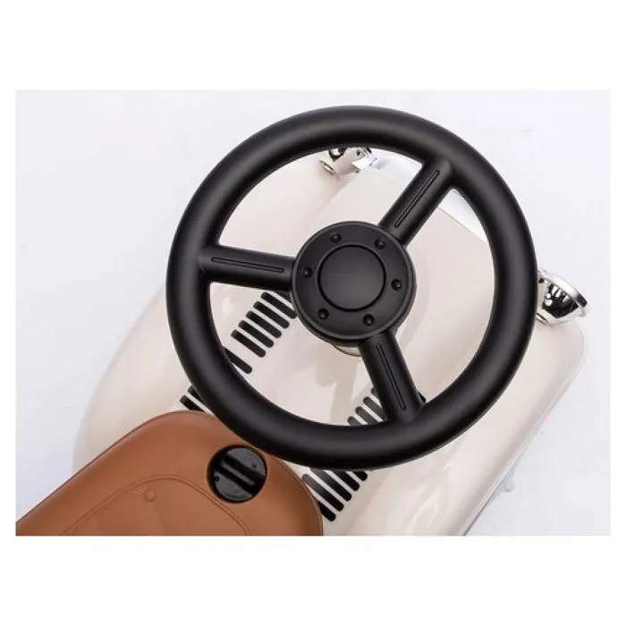 Push-Car Classic Car blanc-4