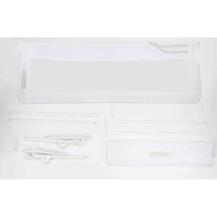 Barrière de lit 2 en 1 Asalvo - Blanc-1