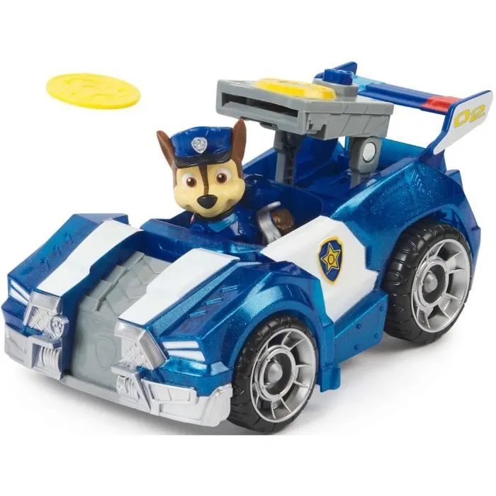 Paw Patrol The Movie 2 Set vehicles movie dog figures Skye Chase 2 pack radio car helicoptere-1