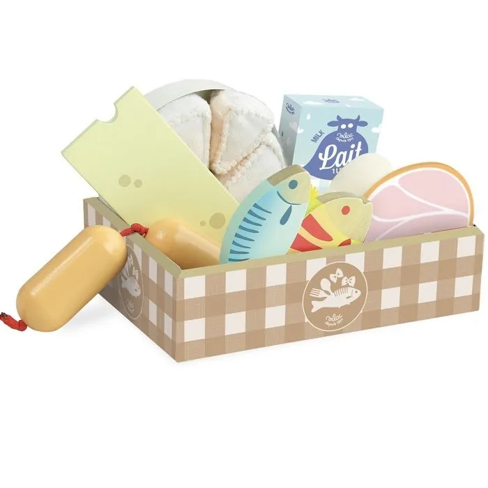 Set de produits frais - VILAC - Jour de Marché - Imitation - Enfant - Orange-2
