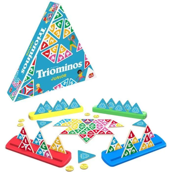 Goliath - Triominos Junior - Jeu d'enfants-0