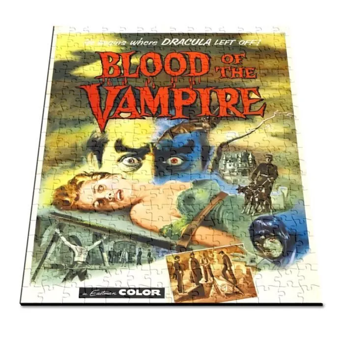 Puzzle Classique - FABULOUS - Blood of the Vampire Cinéma Vintage - 280 Pièces - Mixte - Adulte-2