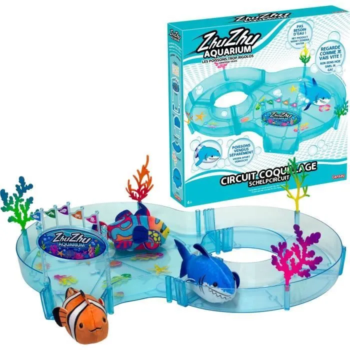 Univers miniature - LANSAY - 51020 - Zhu Zhu Aquarium : Circuit coquillage-0