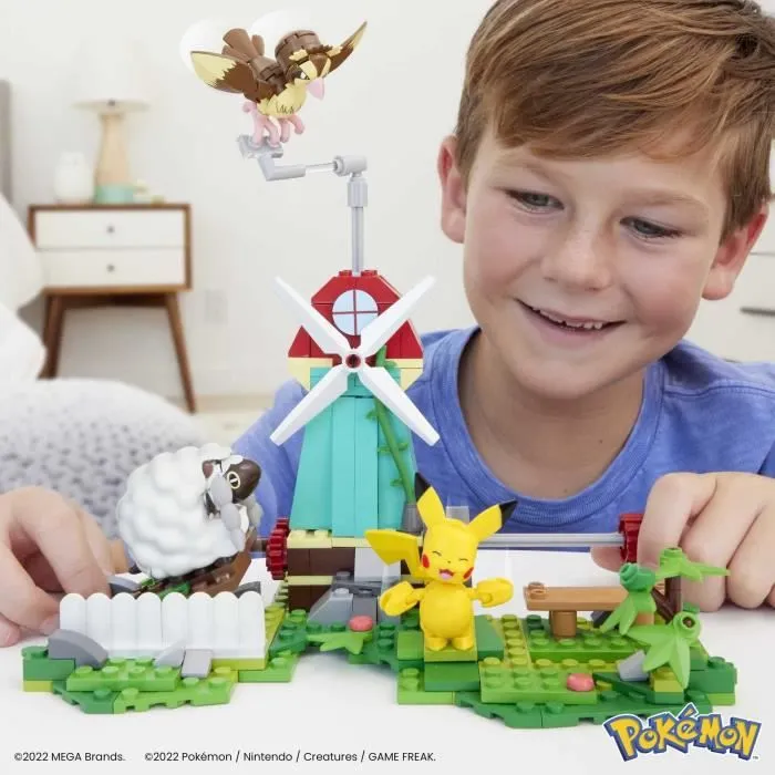 Mega Construx - Pokemon - Moulin A La Campagne - Construction - 6 Ans Et +-3