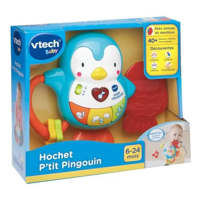 VTECH BABY - Hochet P'tit Pingouin-2