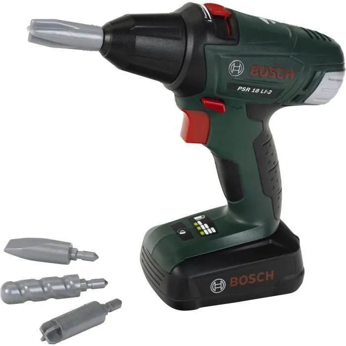 Visseuse à accu. Bosch avec fonctions électroniques et embouts interchangeables - KLEIN - 8567-0