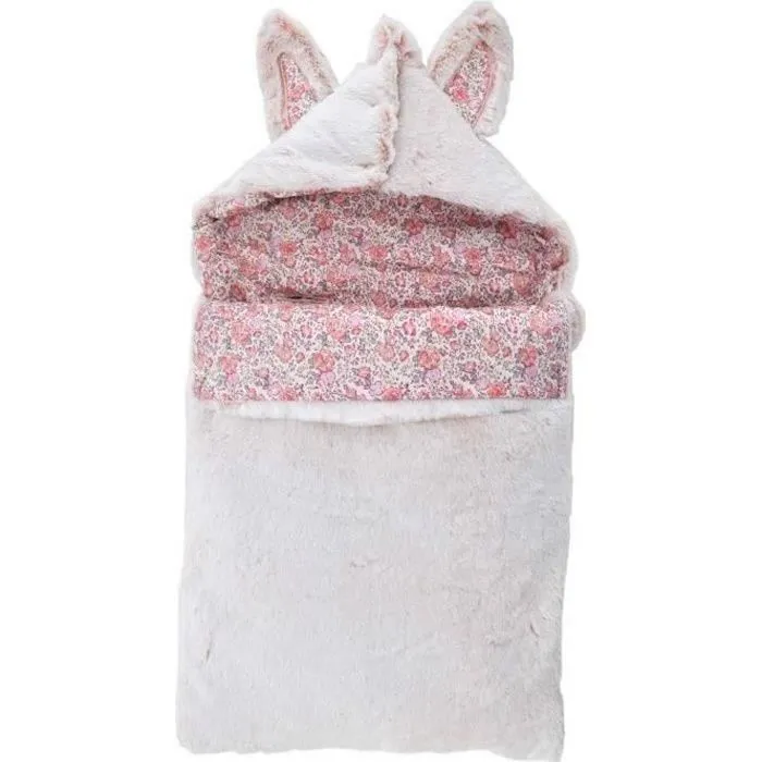 Nid d'ange Lapinou - Rose - 75 x 40 cm-0