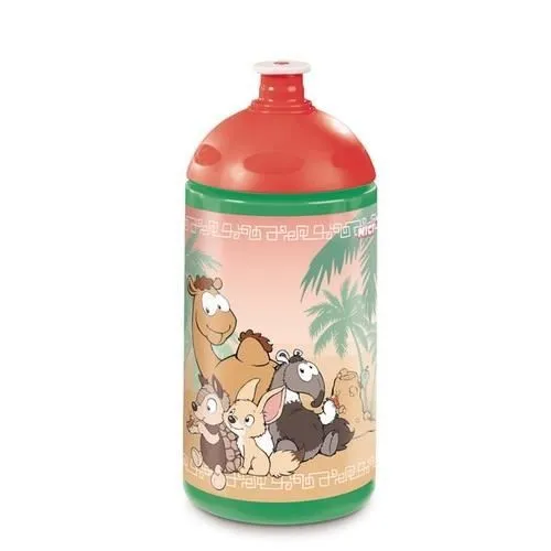 Bouteille - NICI - Wild Friends - 500 ml - Vert - Enfant - Pratique-1