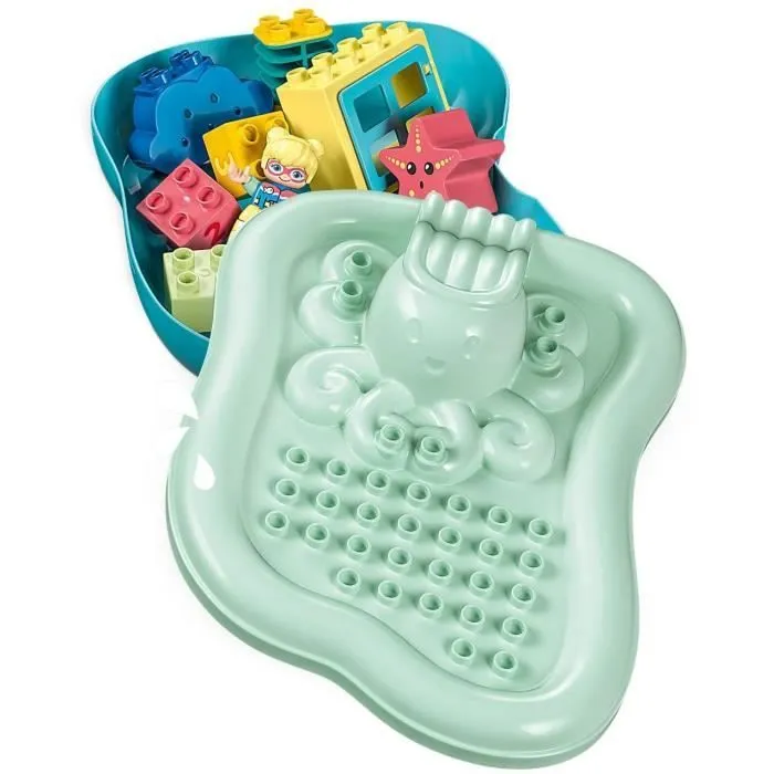LEGO® DUPLO 10989 Le Parc Aquatique, Jouet pour Enfants Dès 2 Ans, Jeu d'Eau pour Baignoire-4