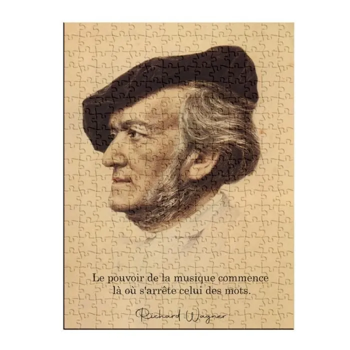 Puzzle Classique - FABULOUS - Le pouvoir de la musique Richard Wagner - 280 pièces - Adulte - Intérieur-1