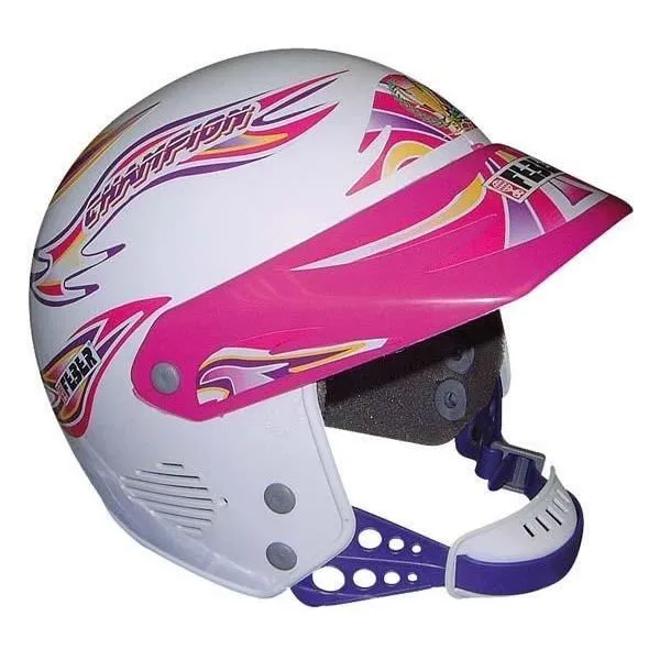 Casque de sécurité pour enfant FEBER - modèle fille - couleur rose-0