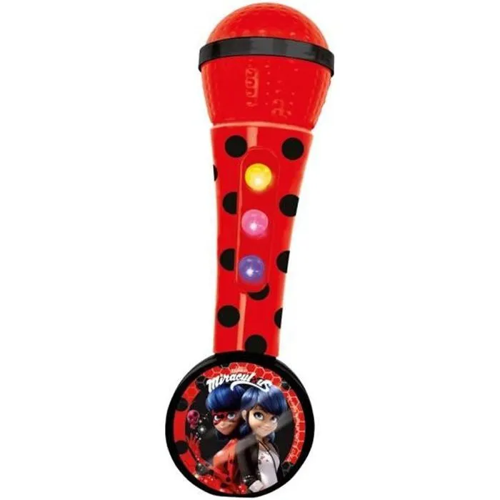 MIRACULOUS/LADYBAG Microphone amplificateur - A piles-0