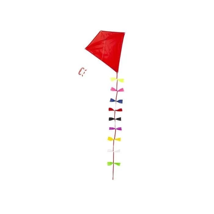 KIKKERLAND - CERF-VOLANT HUCKLEBERRY JOUETS À CORDES MULTICOLORE (HB11-0