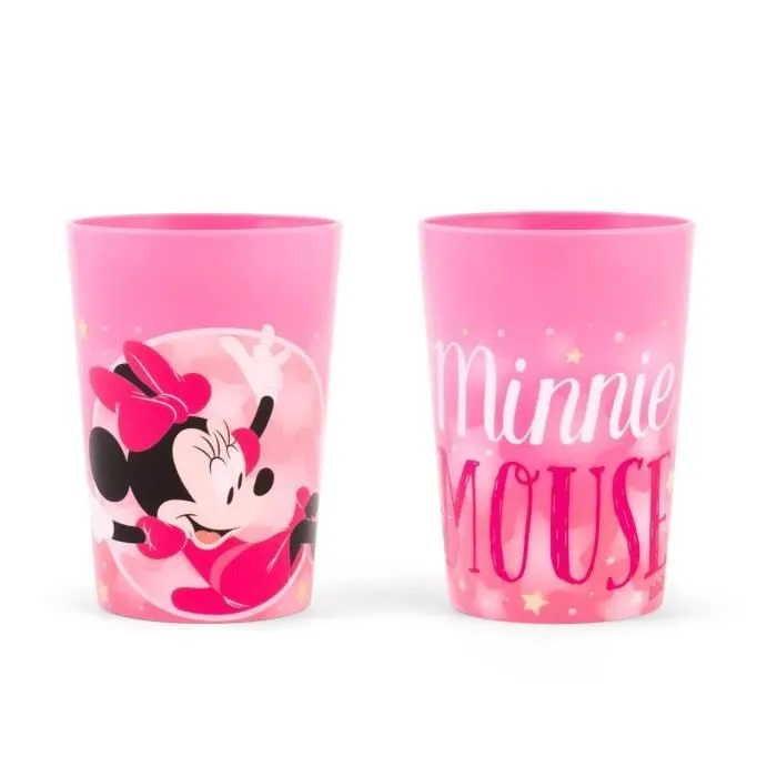DISNEY MINNIE - Ensemble repas (assiette, bol, verre)-3