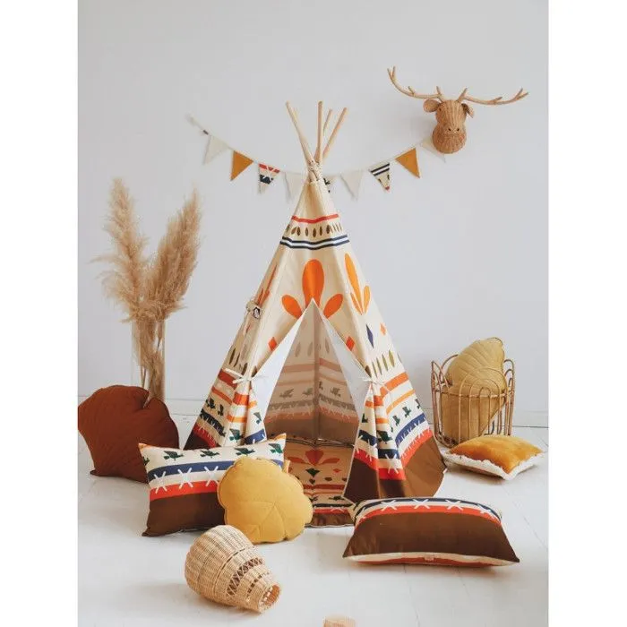 Ensemble tipi et tapis enfant Moi Mili "Native vibe" - native vibe - TU-3