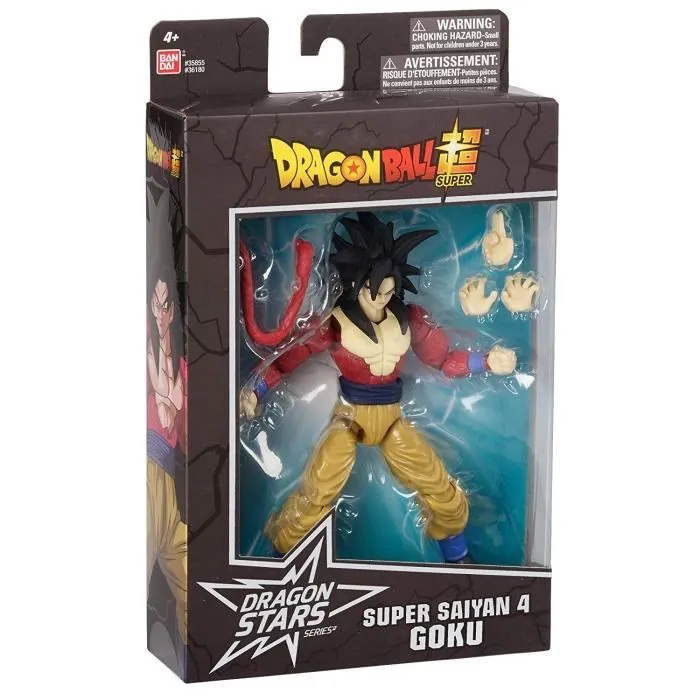 Figurine Dragon Ball 17cm - BANDAI - Super Saiyan 4 Goku - Collection Dragon Stars-3