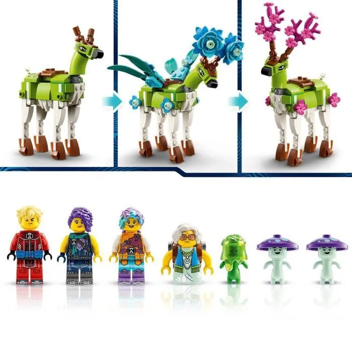 LEGO® DREAMZzz 71459 L’Écurie des Créatures des Rêves, Jouet de Ferme avec Figurine de Cerf 2-en-1-3