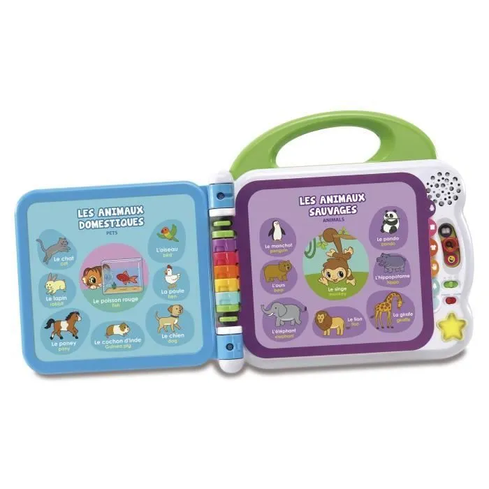 Livre Interactif - VTECH - Mon Imagier Bilingue - 100 Mots - Bébé - 3 Modes de Jeu-1