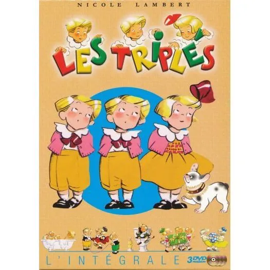 DVD Coffret les triplés - LCJ - Lenticulaire - Animation - Enfant - Français-0