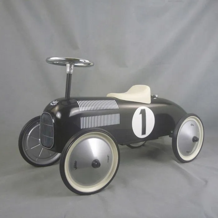 Vilac - Porteur voiture en métal noir-2