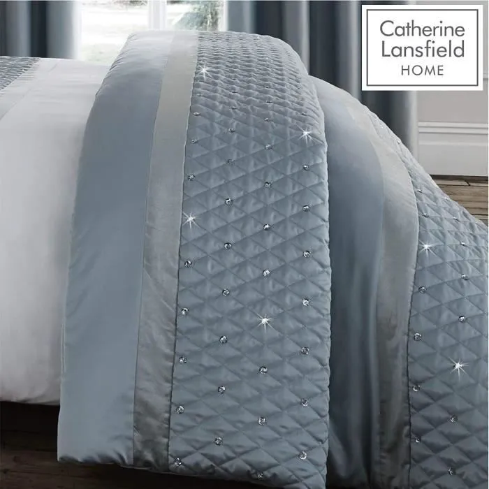 Catherine Lansfield Parure de lit King Size avec Motif de Canard - BD/47366/W/KQS/DE-3