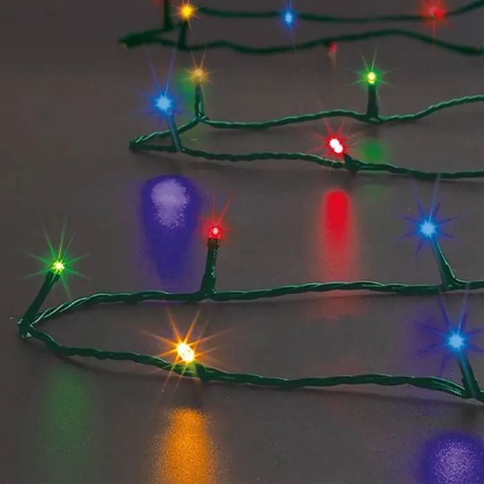 Guirlande lumineuse - Feeric lights & christmas - 18m - 180 LED - Multicolore - Extérieur-0