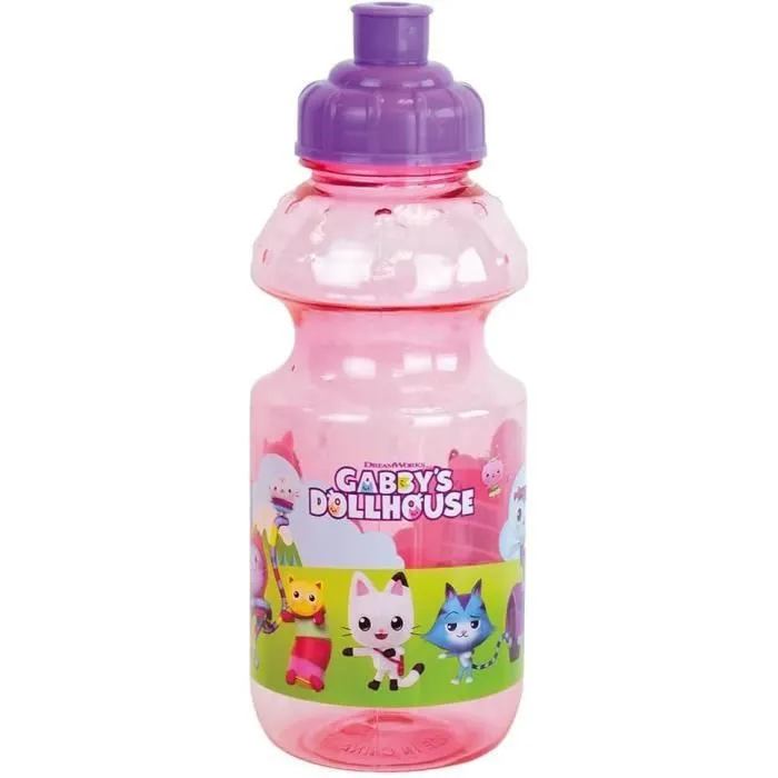 Gourde - FUN HOUSE - Gabby et la Maison Magique - 350 ml - Enfant - Réutilisable-1