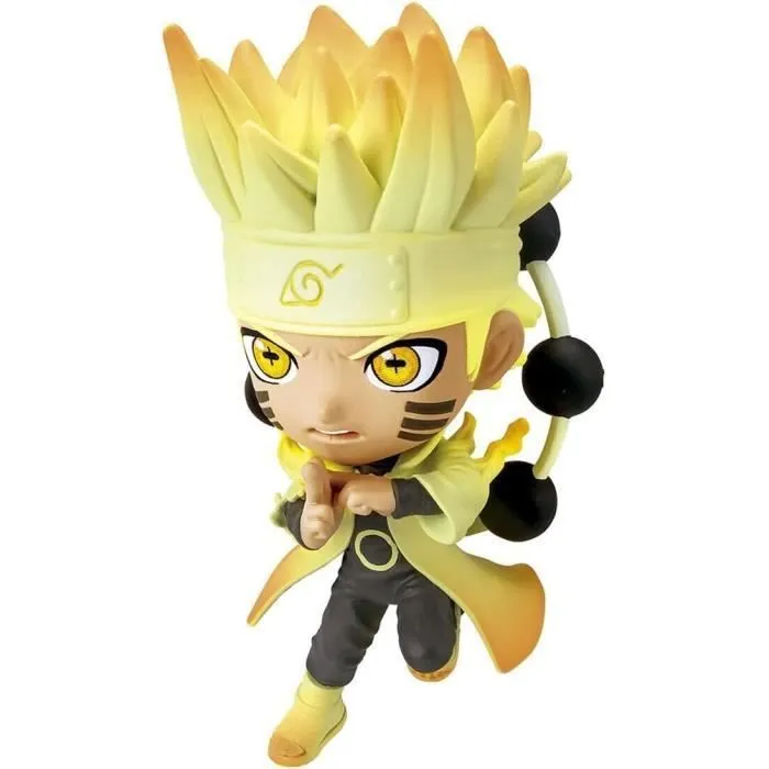 BANDAI Chibi Masters: Naruto Shippuden - Naruto Uzumaki Figure (8cm)-0