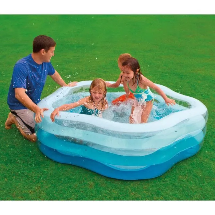 Piscine Forme Etoile 185 x 180 cm - Intex-1