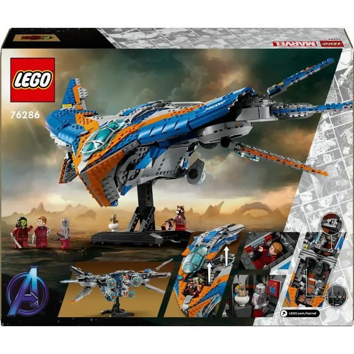 LEGO® Marvel 76286 Les Gardiens de la Galaxie : le vaisseau Milan, Véhicule spatial-5