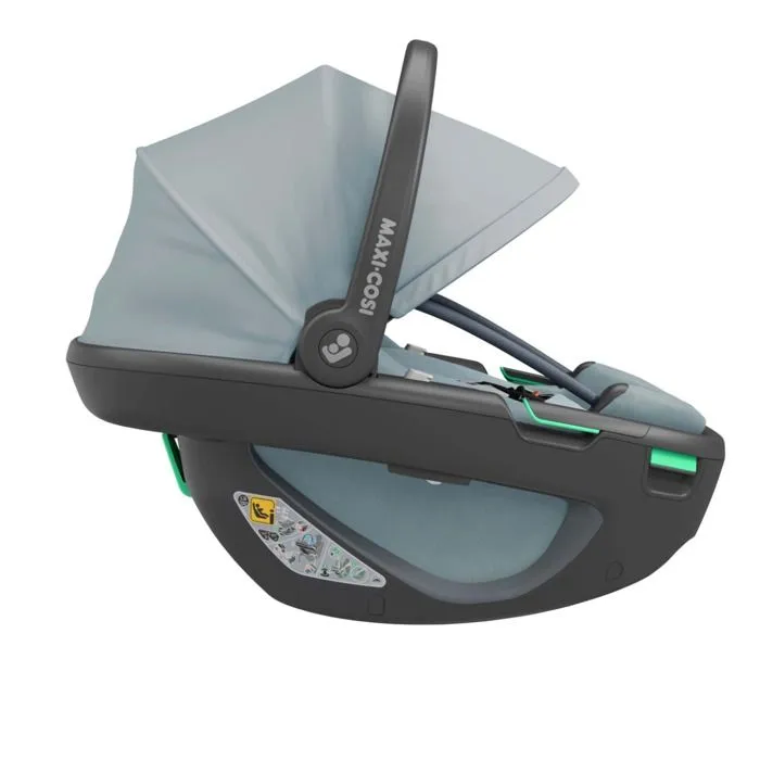 MAXI-COSI CORAL 360, Cosi avec nacelle amovible, Groupe 0+, I-Size, Rotatif, Essential Grey-2