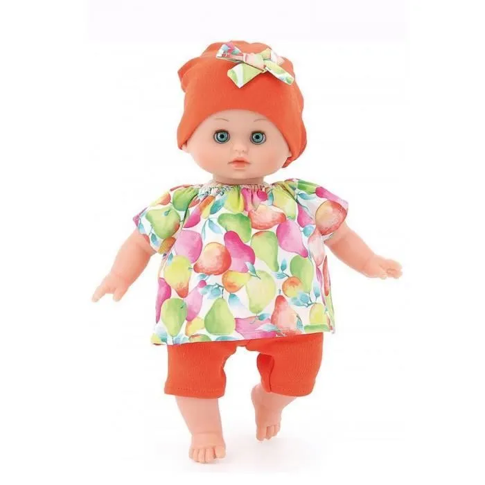Poupée Petit Câlin Écolo Doll - 28 cm - PETITCOLLIN - Blanc - Coton biologique-0